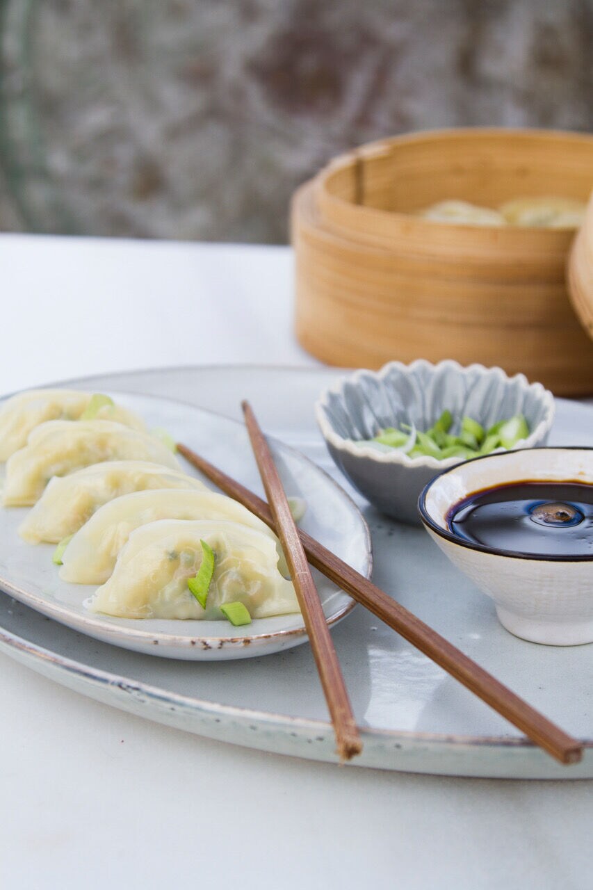Vegetarian steamed dumplings